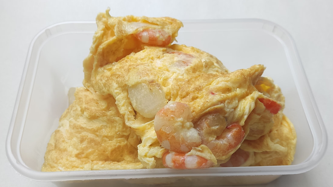 Prawn omelette / fu yung